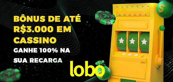 lobo melhor bônus de depósito